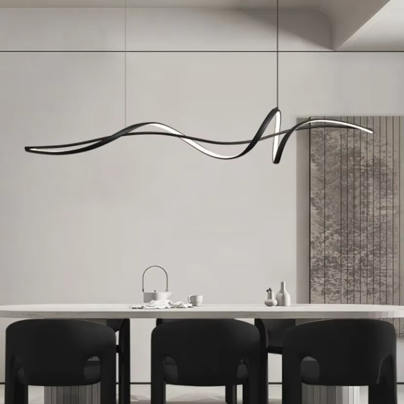 Lustre dimerizável Rio - em alumínio