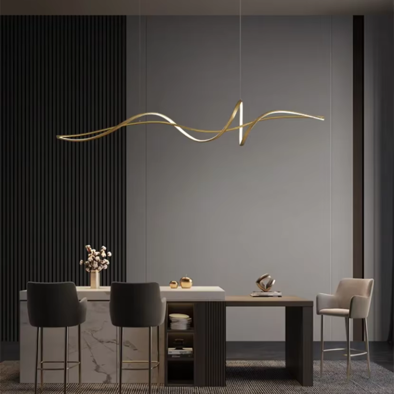 Lustre dimerizável Rio - em alumínio