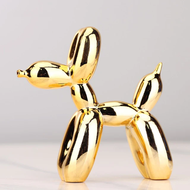 Escultura galvanizada Puppy - 04 Cores