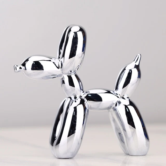 Escultura galvanizada Puppy - 04 Cores