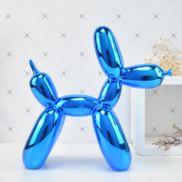 Escultura galvanizada Puppy - 04 Cores