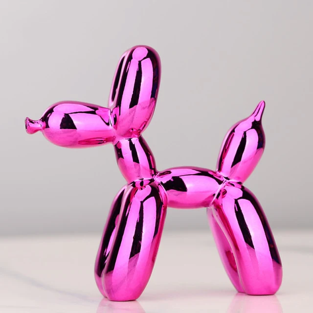 Escultura galvanizada Puppy - 04 Cores