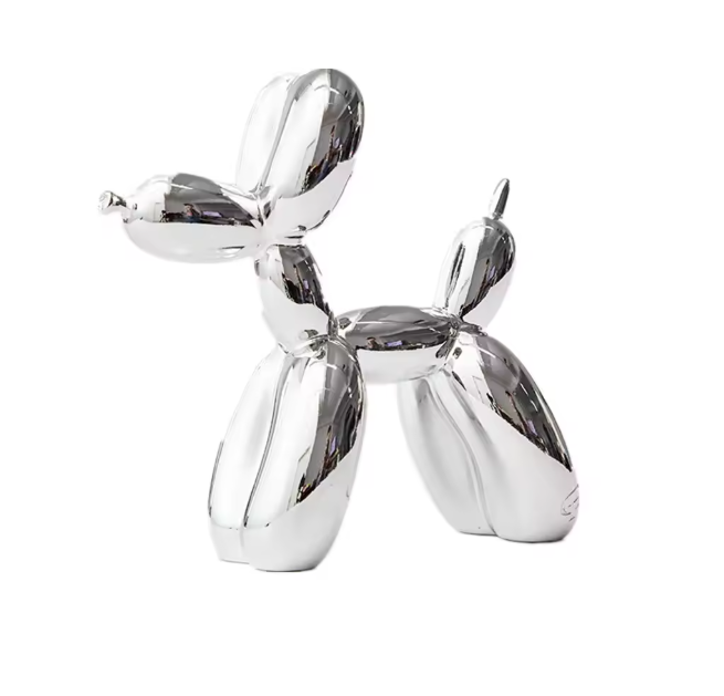 Escultura galvanizada Puppy - 04 Cores