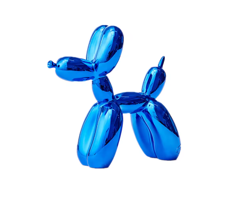 Escultura galvanizada Puppy - 04 Cores