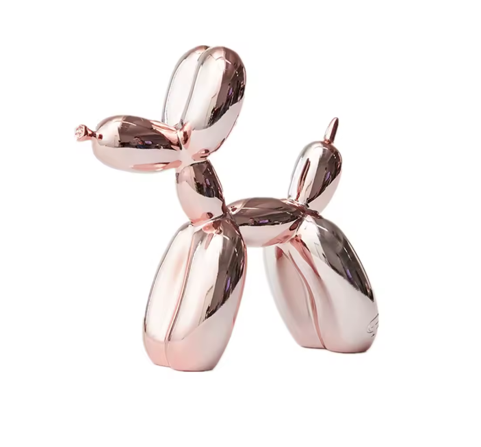 Escultura galvanizada Puppy - 04 Cores