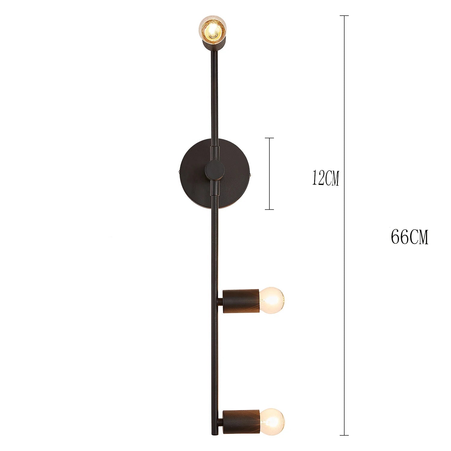 Luminária de parede Balance - 3 Pontos