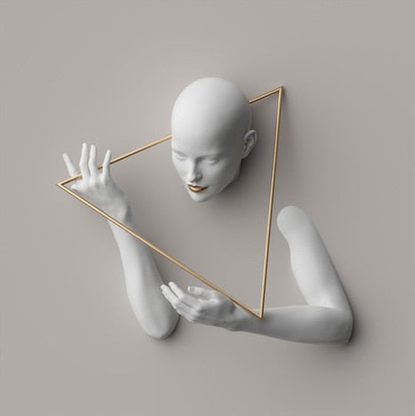 Telas Humanity - impressão 3D em canvas a prova d"agua