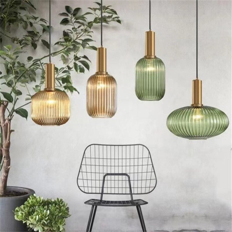 Pendentes Retro Eleganza - Ambar