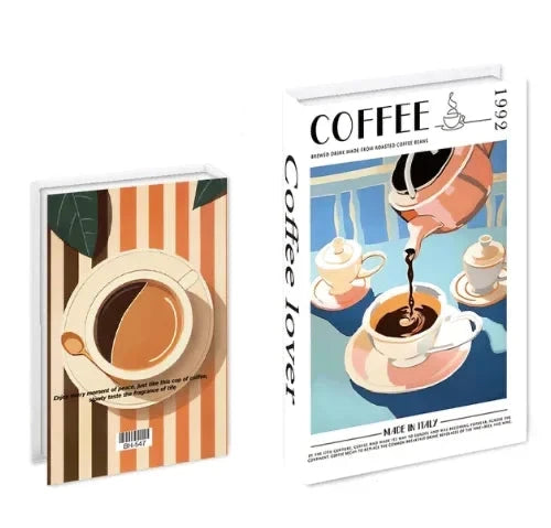 Livro Caixa Decorativo - Série Café