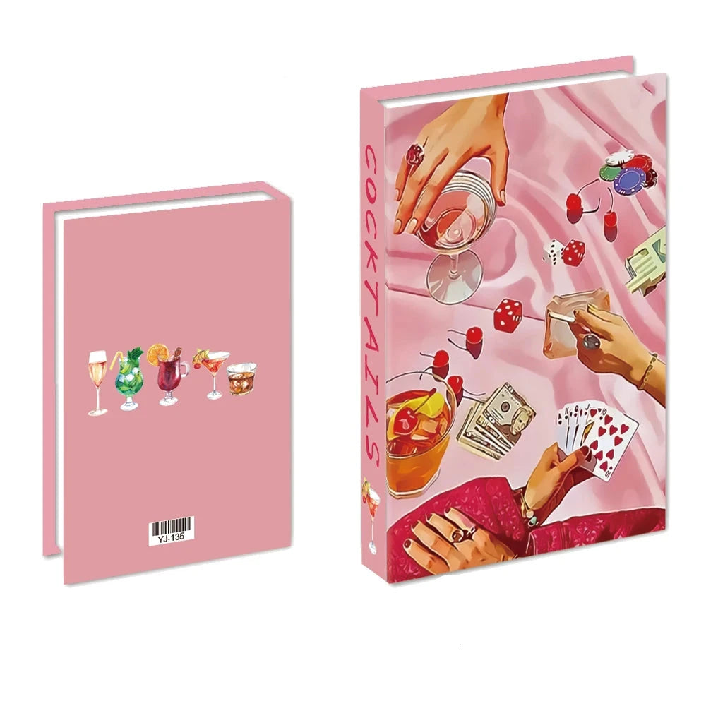 Livros Caixa Decorativos - Série Cocktails