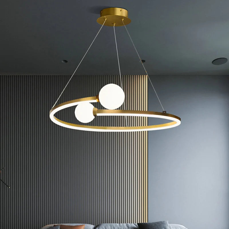 Lustre Stratosphere - 03 Tamanhos - Design Moderno