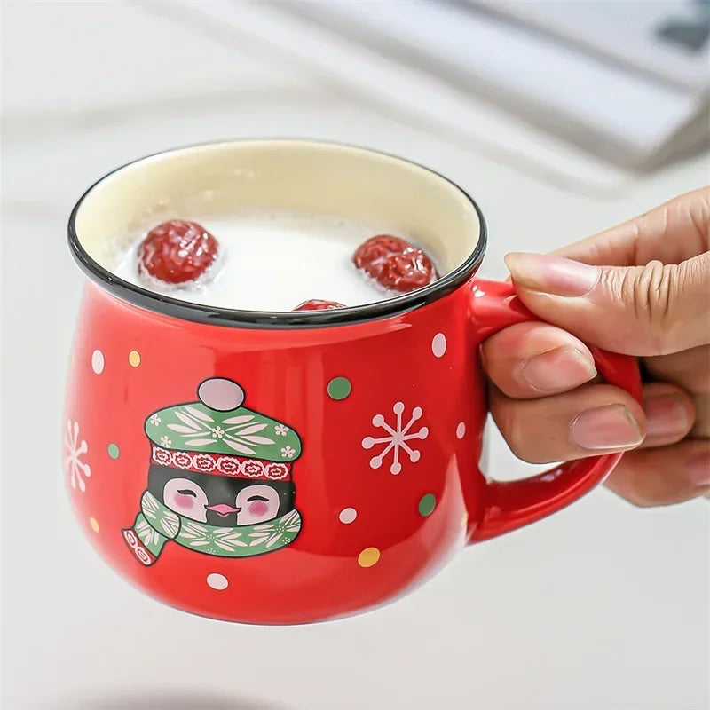 Canecas de Natal Cores - 04 modelos