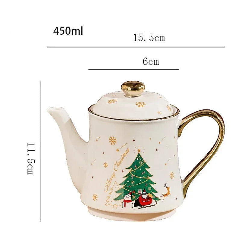 Kit 3pcs Natal - em cerâmica