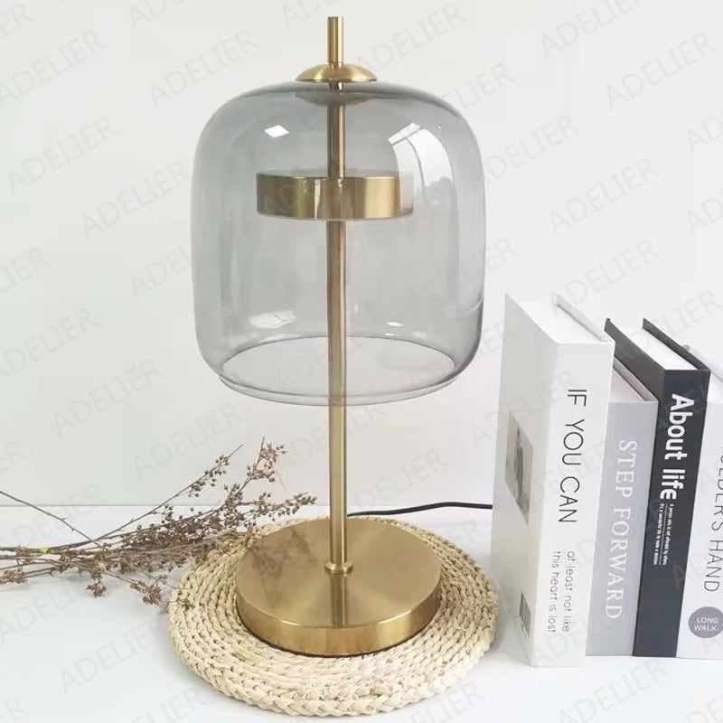 Luminária de mesa Philly - 03 Opções de vidro