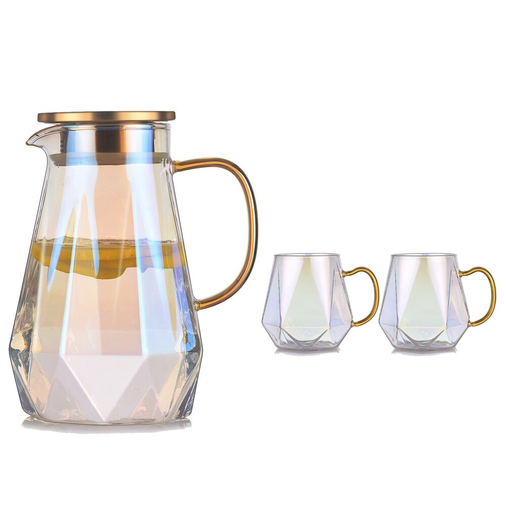 Jogo jarra & copos Diamond - 03/05 ou 07pcs