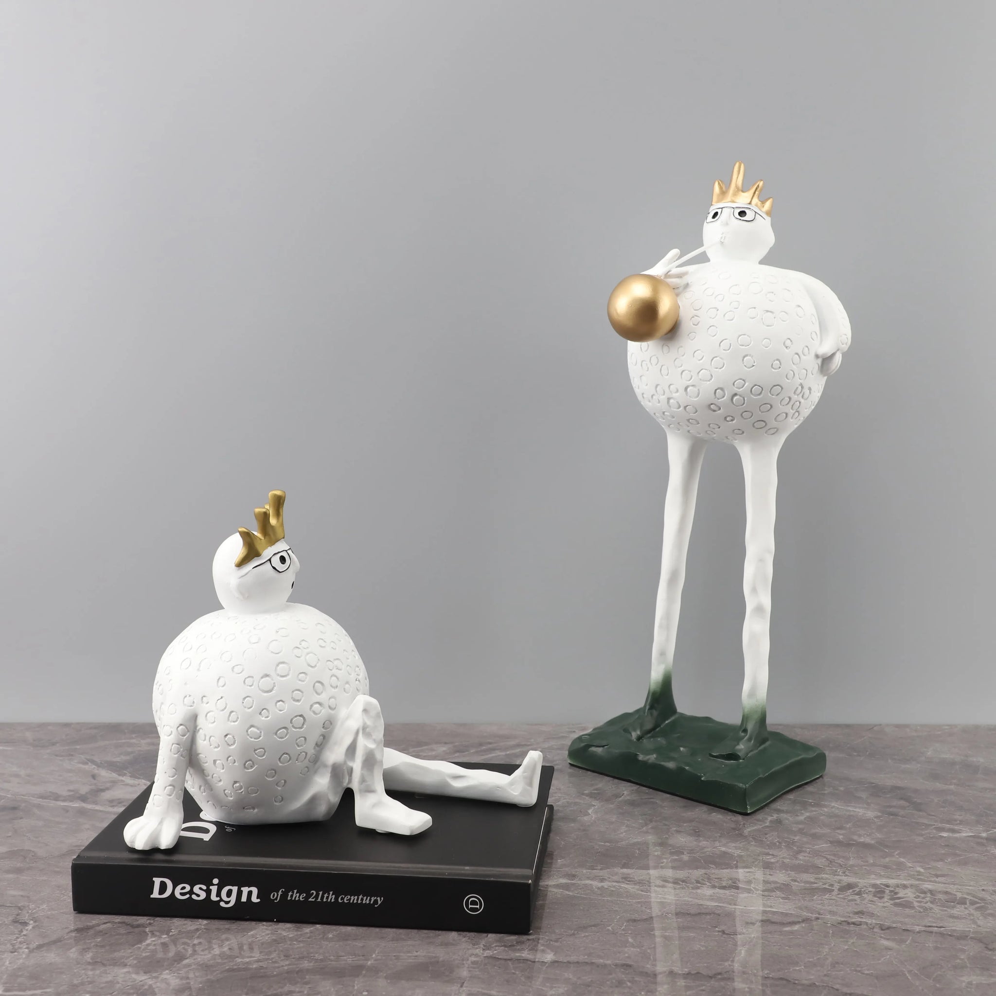 Esculturas decorativas Modernistas - design contemporãneo