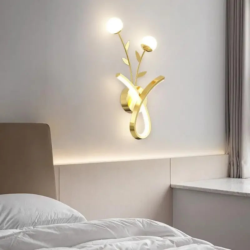 Arandela em led Bouquet de Flores - 03 Cores