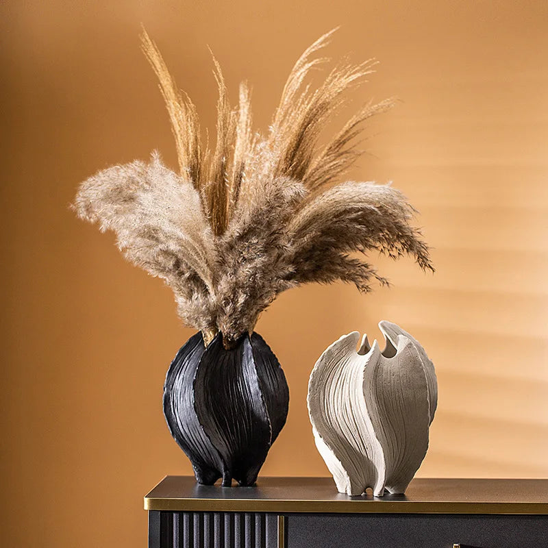 Linha de Vasos em cerâmica Coral - 04 Modelos