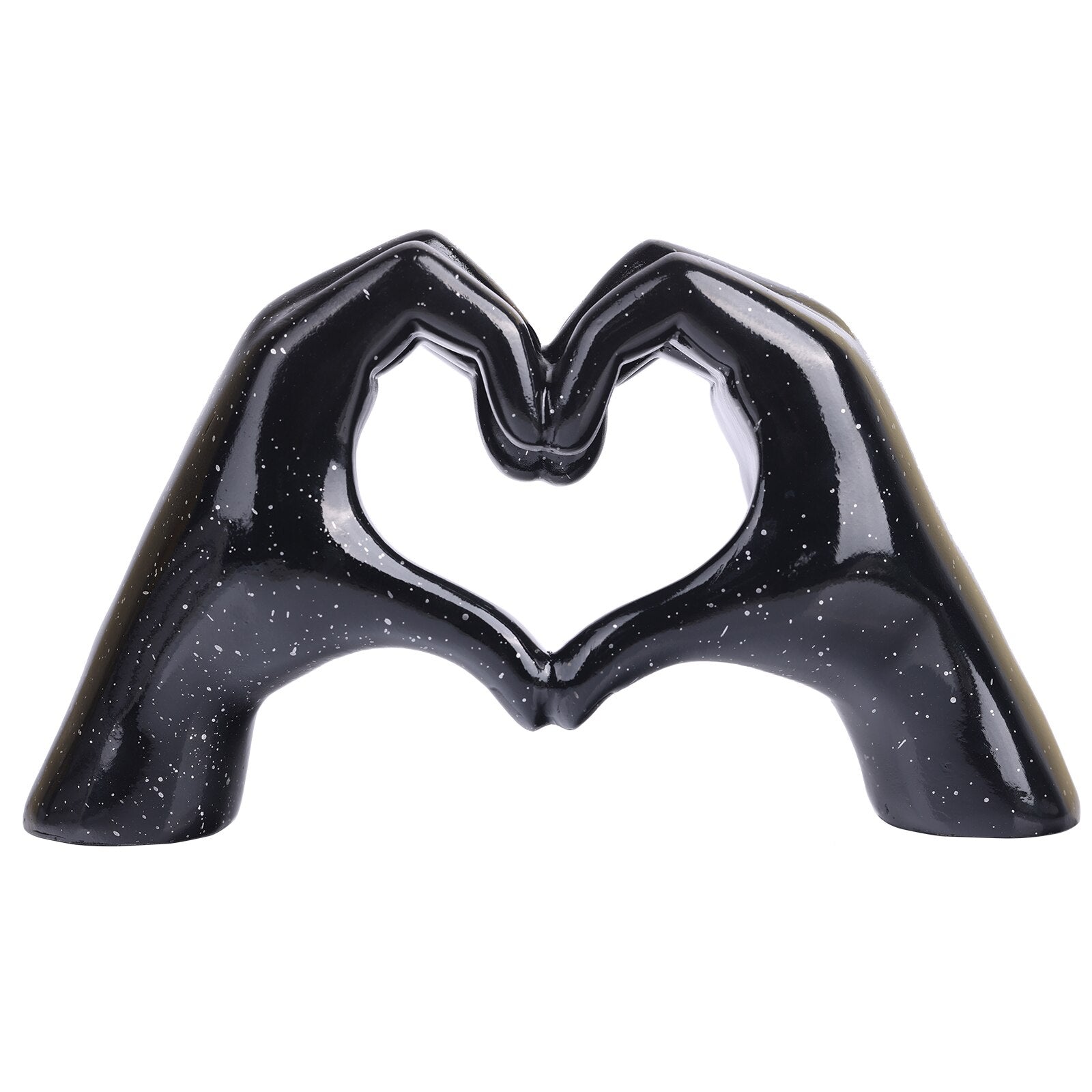 Adorno decorativo Heart - em poliresina