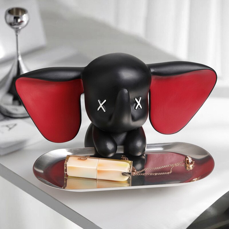 Porta Objetos Dumbo - Preto & Branco
