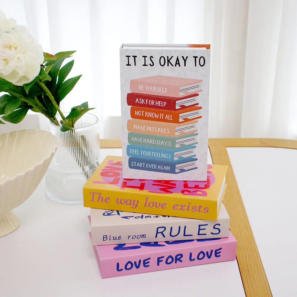 Livros Caixa Decorativos - Série Frases