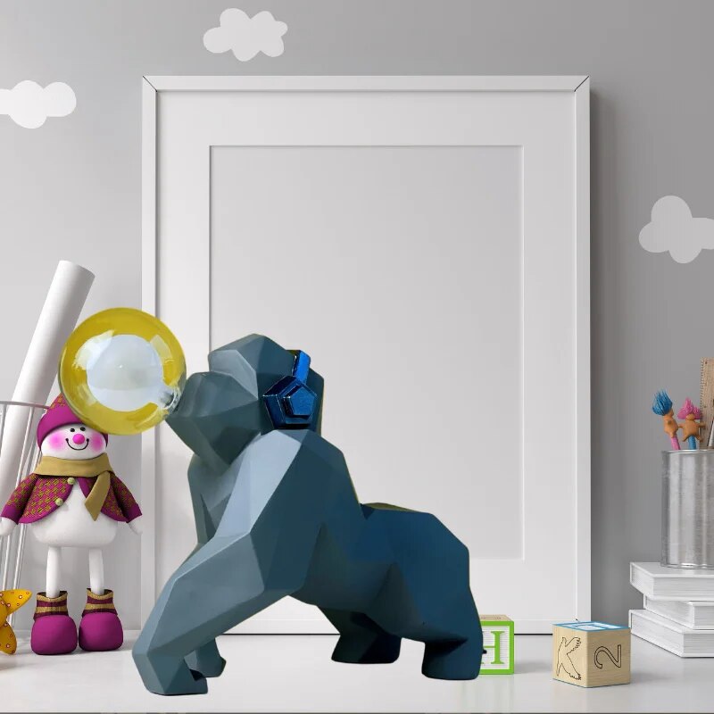 Luminária de mesa King Kong - criativa e descolada