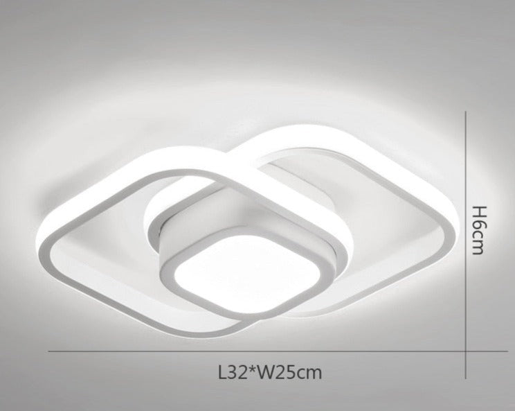 Luminária de teto em led - 02 Modelos