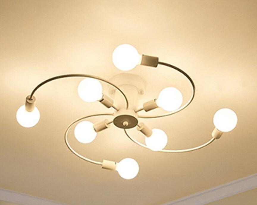 Luminária de teto Curvas - moderno e elegante