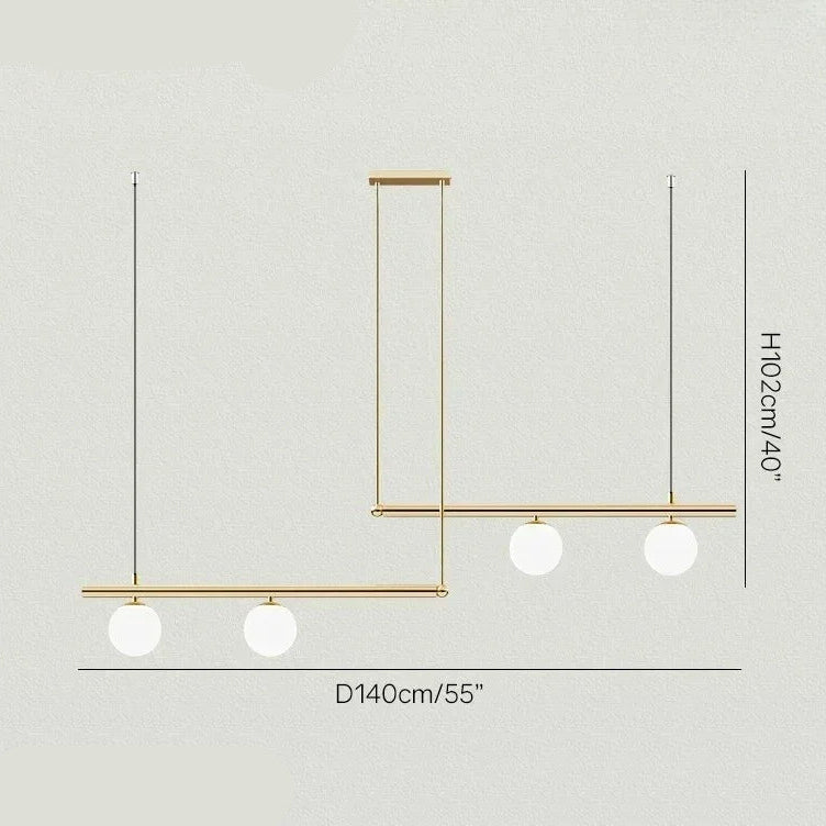 Lustre Riviera - Elegante & Moderno