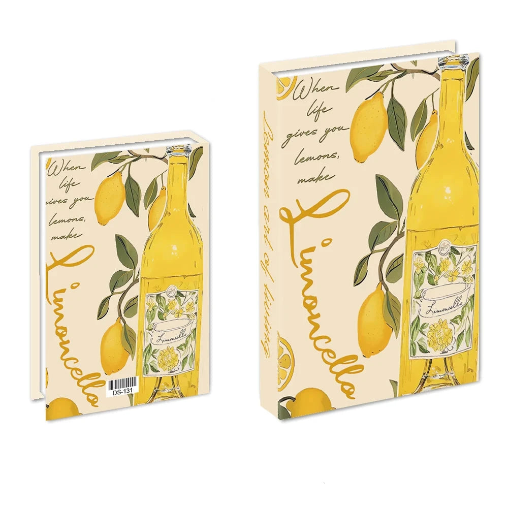 Livros Caixa Decorativos - Série Cocktails