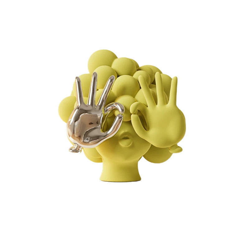 Escultura The Girl - design contemporâneo