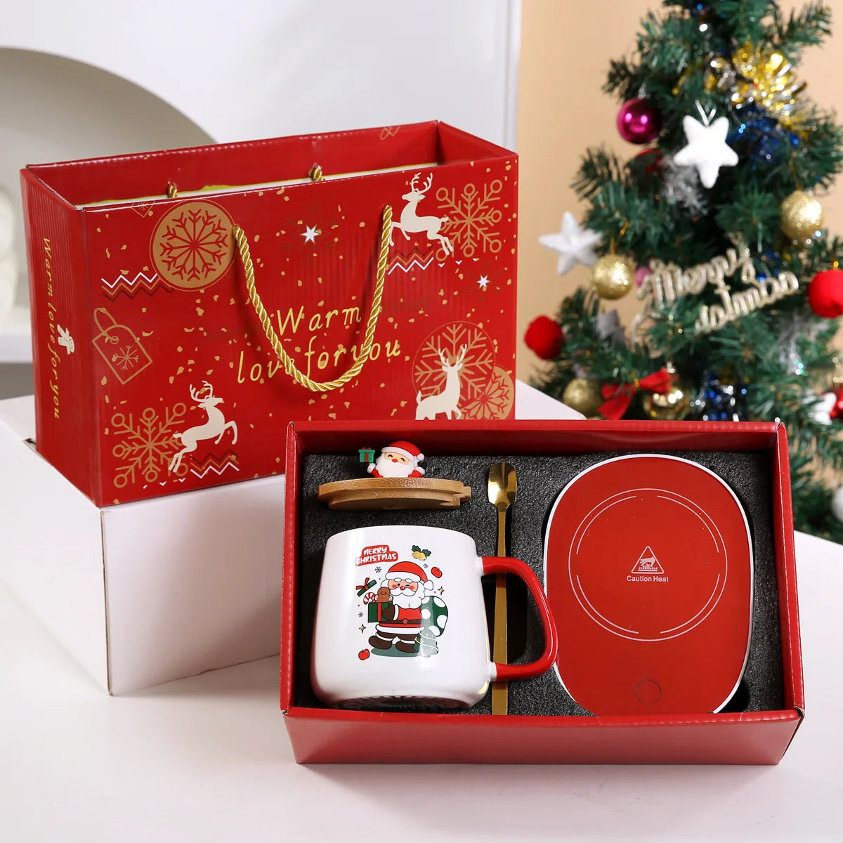 Caneca de Natal com aquecimento - 04 modelos