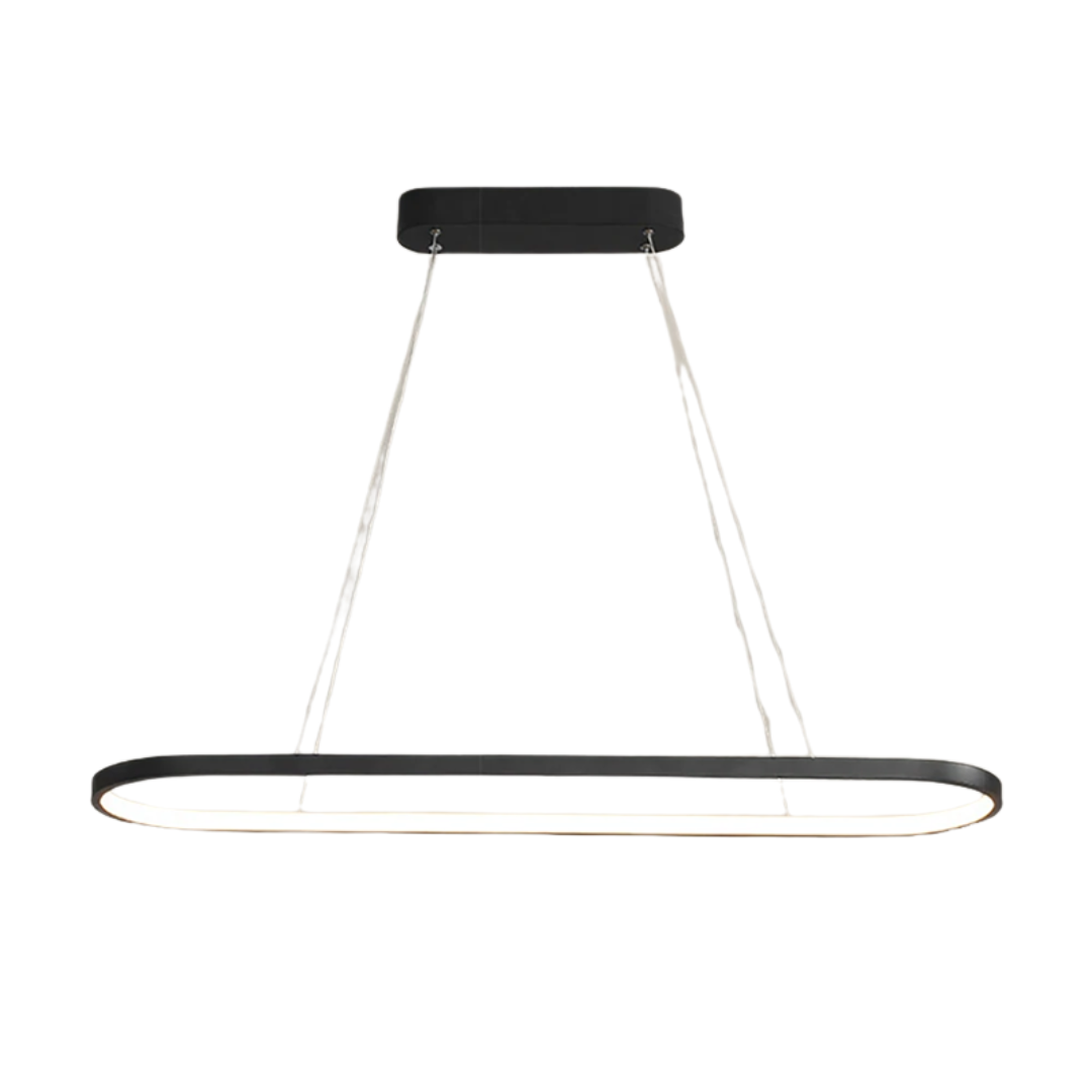 Lustre em led Oval - 02 Opções de tamanho