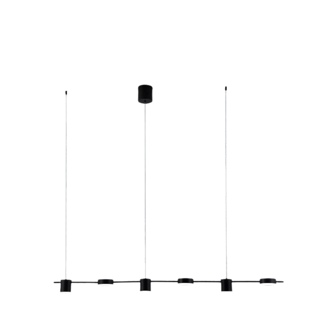 Lustre dimerizável em led Office - design moderno