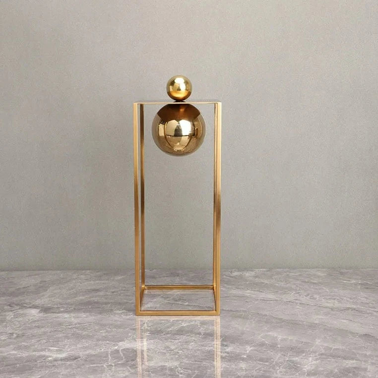 Adornos decorativos Contemporâneos - Em Metal