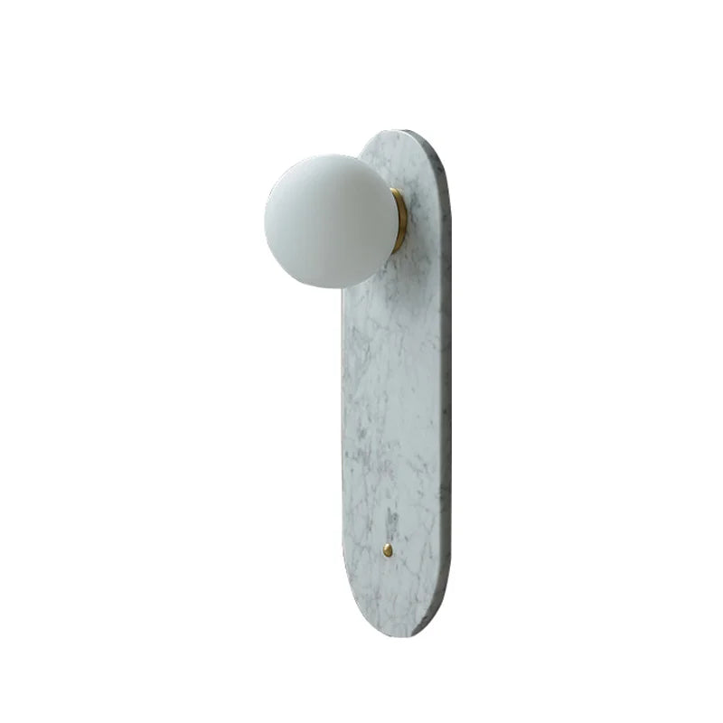 Arandelas Marble - em Metal & Mármore