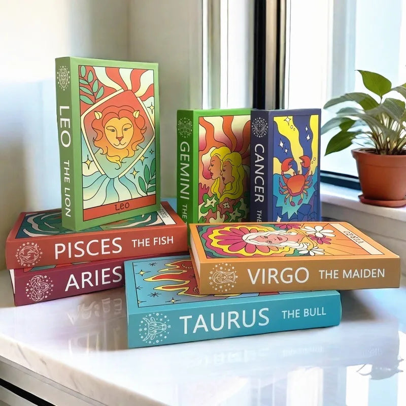 Livros decorativo - edição Zodíacos