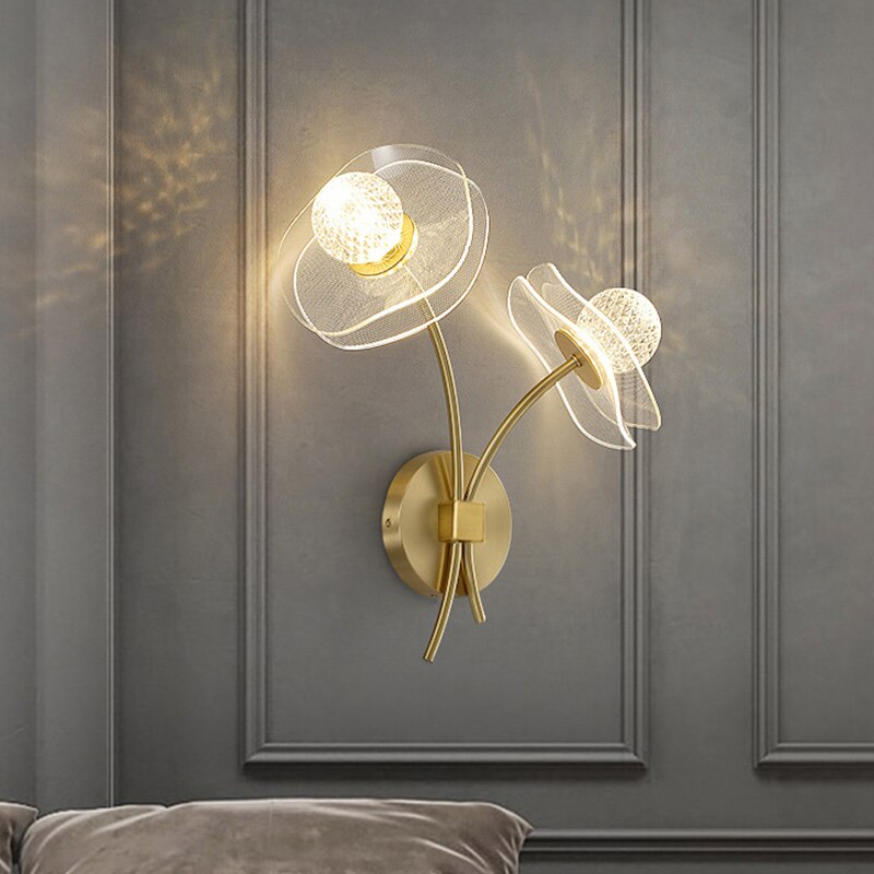 Arandelas Flower Duplo - design criativo