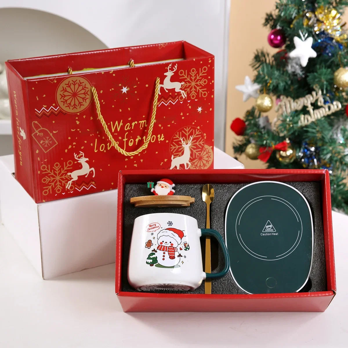 Caneca de Natal com aquecimento - 04 modelos