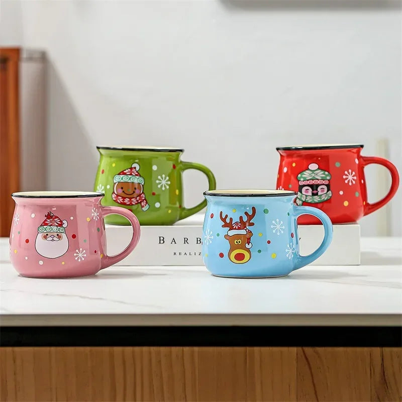 Canecas de Natal Cores - 04 modelos