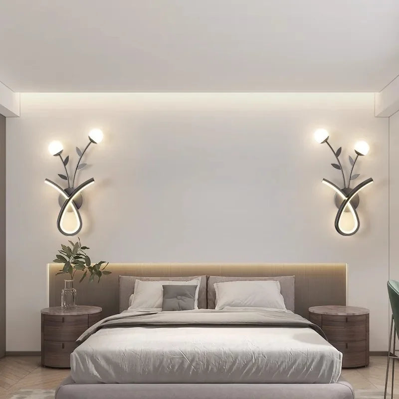 Arandela em led Bouquet de Flores - 03 Cores