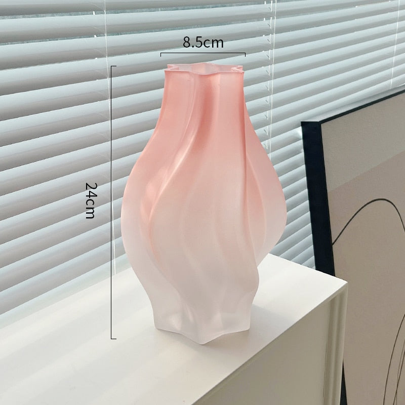 Vasos em vidro Giulia - 02 Tamanhos & 02 Cores