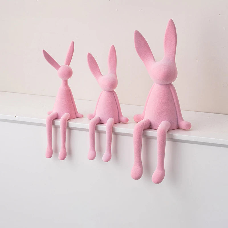 Esculturas decorativas Rabbit - design moderno