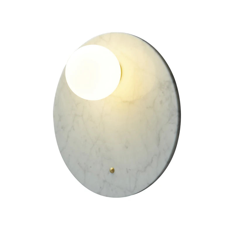 Arandelas Marble - em Metal & Mármore