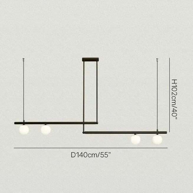 Lustre Riviera - Elegante & Moderno