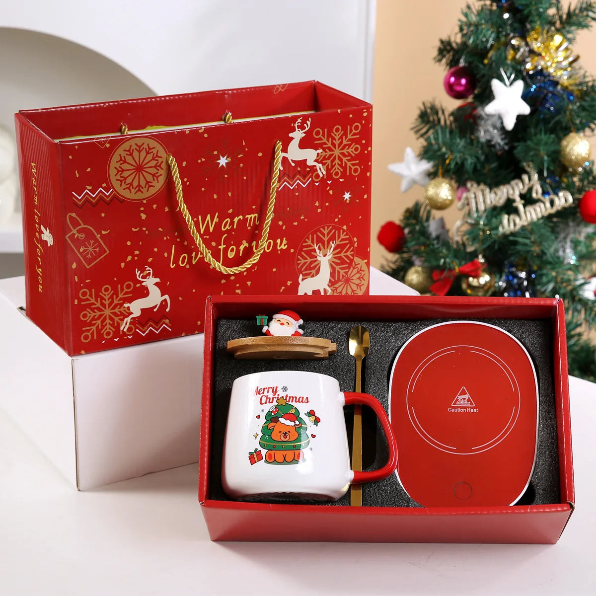 Caneca de Natal com aquecimento - 04 modelos