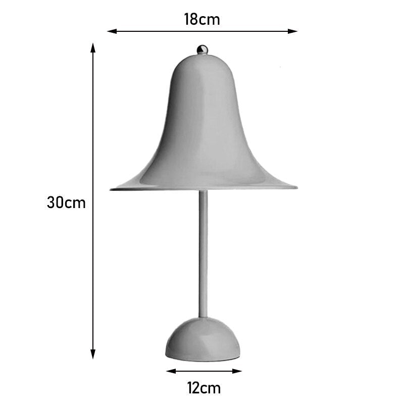 Luminária de mesa portátil Pantella Cone - 08 Cores