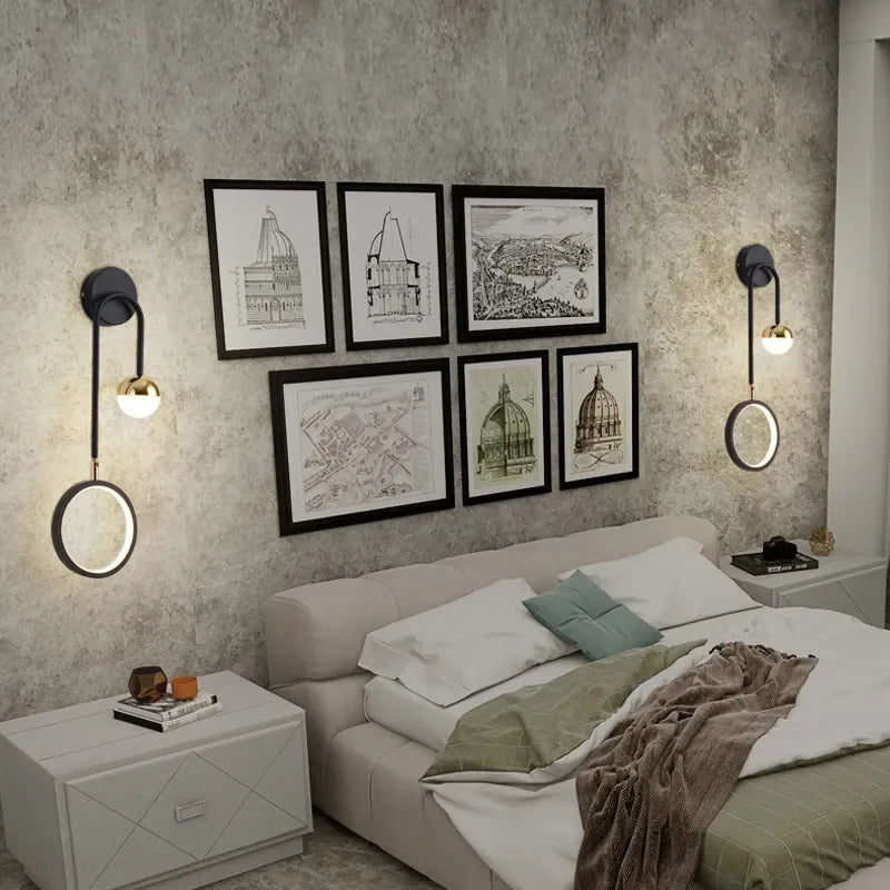 Arandela Malibu - *design moderno - Black Friday