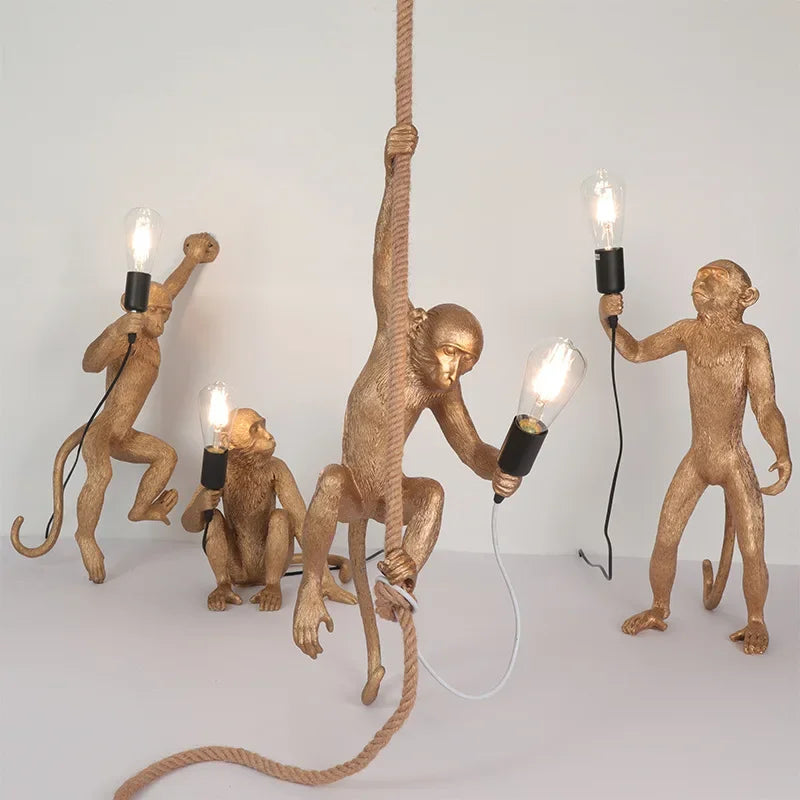 Luminárias Monkey - 04 modelos