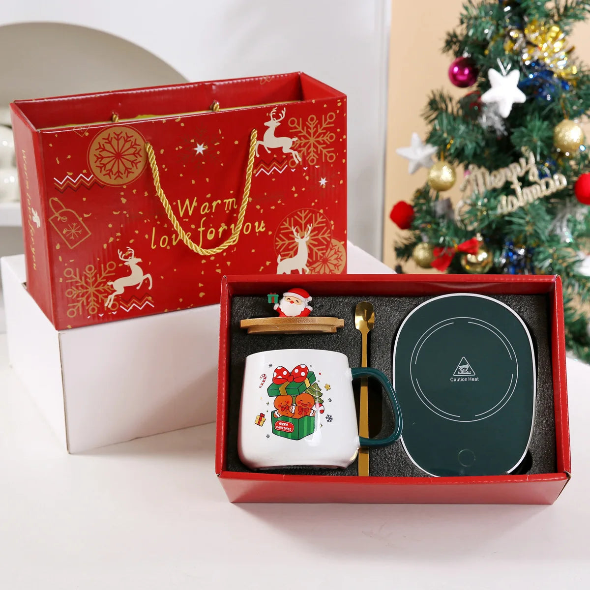 Caneca de Natal com aquecimento - 04 modelos